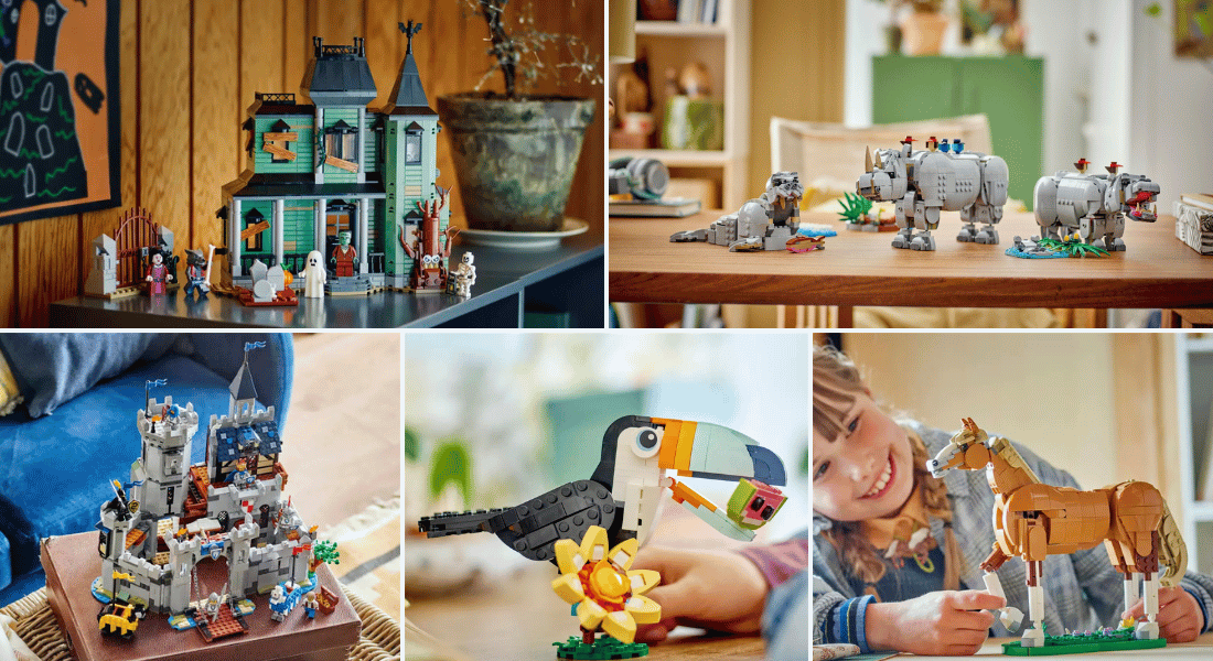 Deze LEGO Creator zomer 2025 sets zijn vanaf 1 augustus te koop