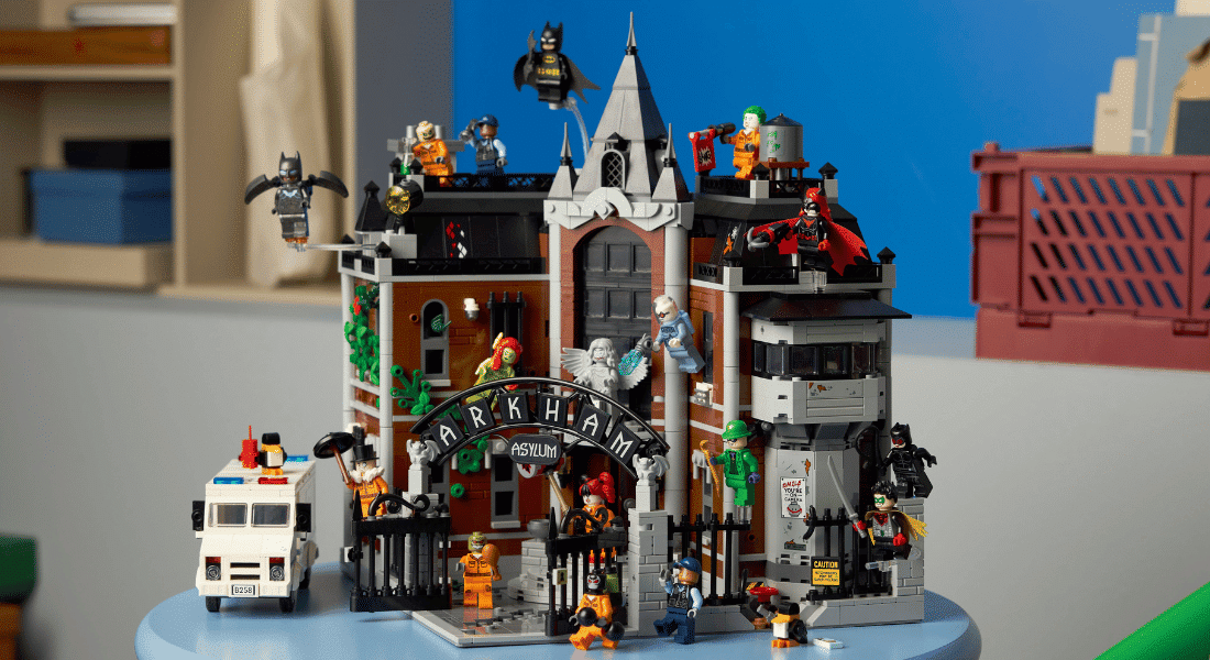 LEGO DC 76300 Arkham Asylum onthuld – vang superschurken vanaf september