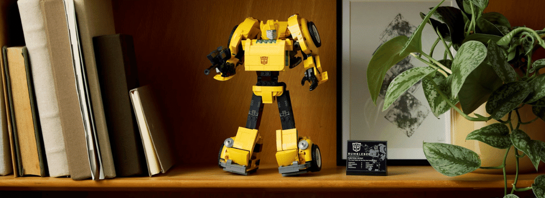 lego icons 10338 transformers bumblebee