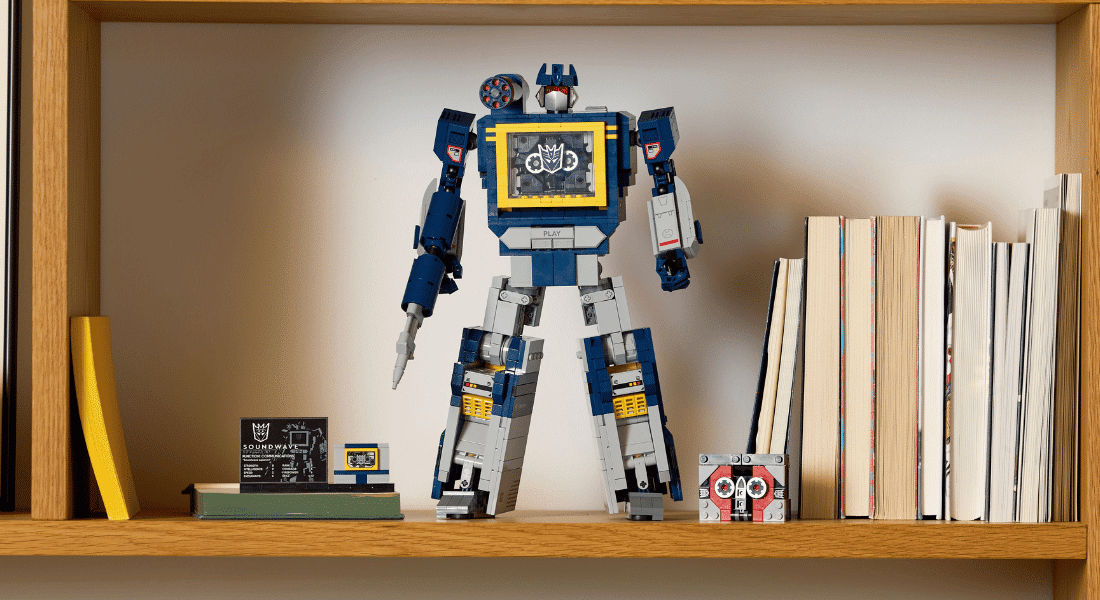 LEGO Icons 10358 Transformers: Soundwave aangekondigd – de eerste LEGO Decepticon vanaf augustus te koop