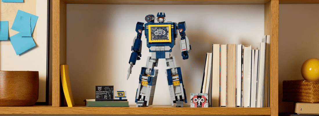 lego icons 10358 transformers soundwave