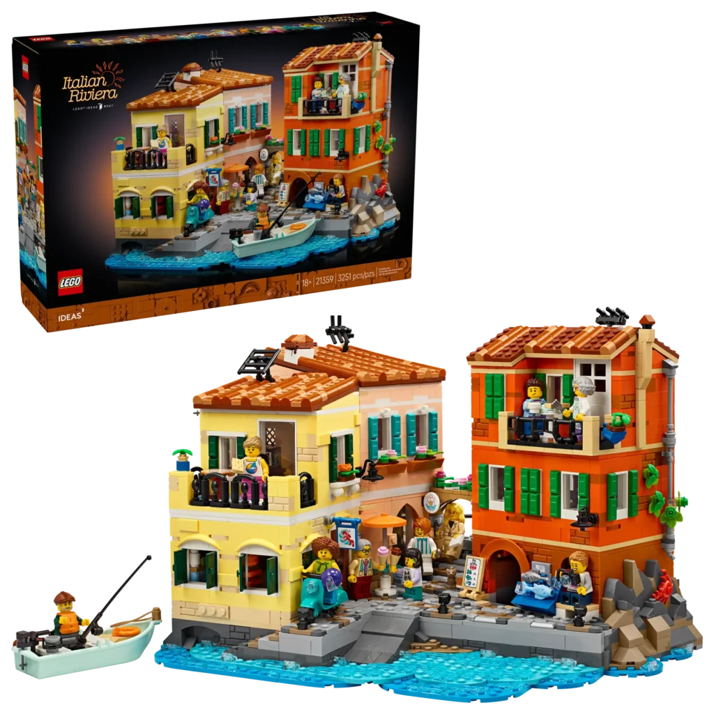 lego ideas 21359 italian riviera