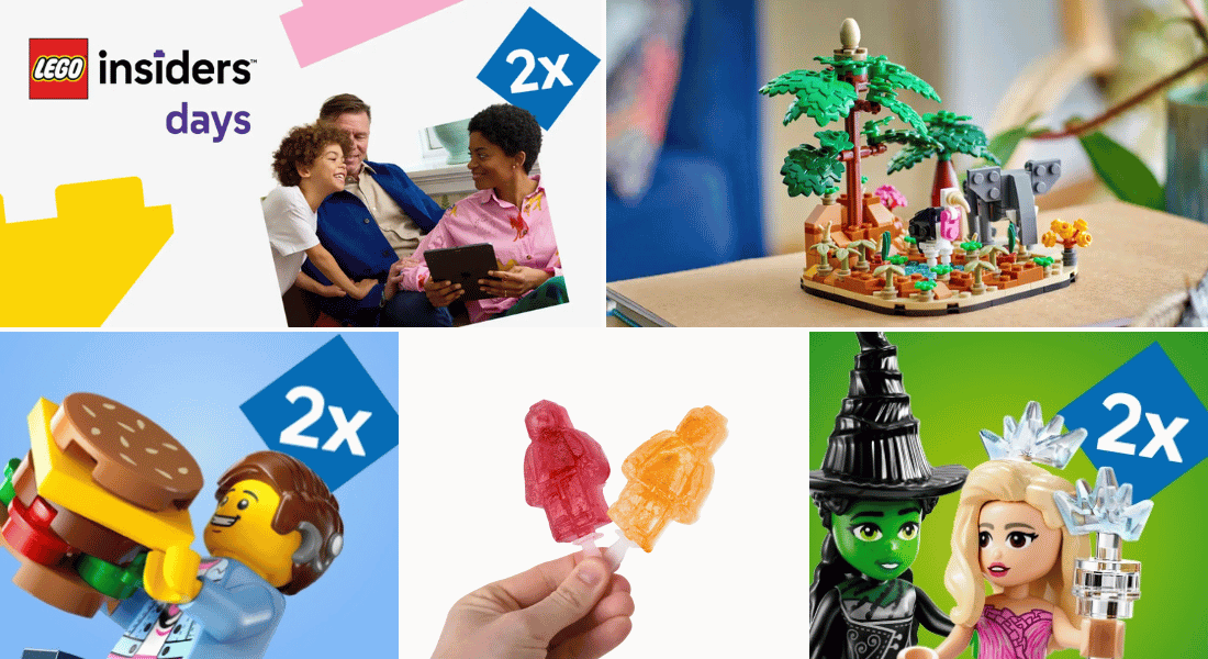 Laatste dag van de LEGO Insiders Days 2025 – van deze acties kan je nog profiteren