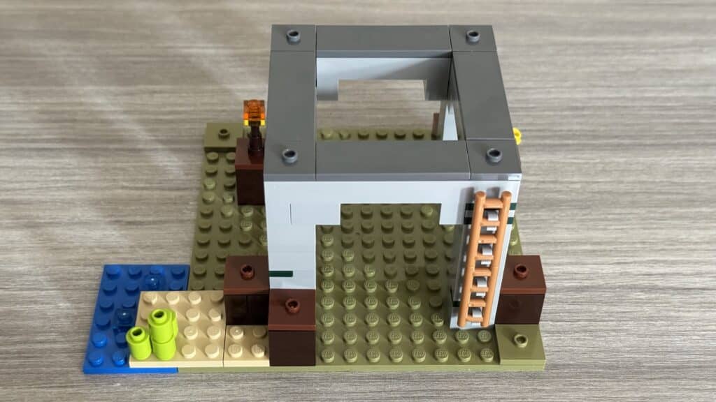 lego minecraft 21278 the pillager outpost and ravager5