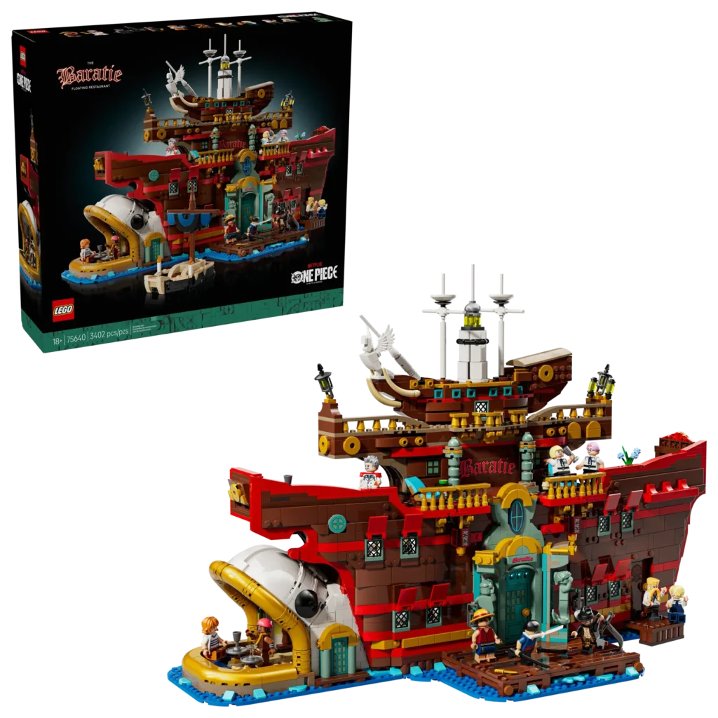lego one piece 75640 the baratie floating restaurant
