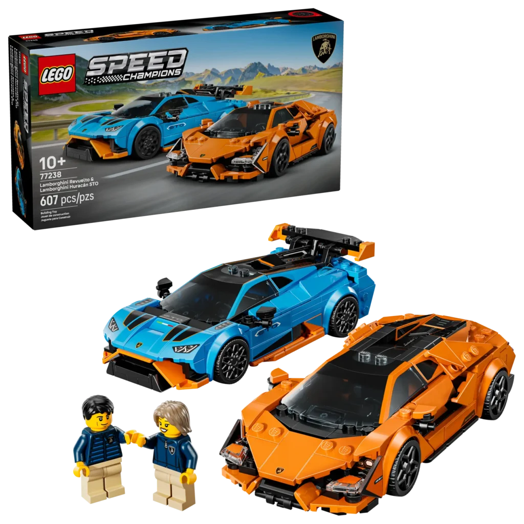 lego speed champions 77238 lamborghini revuelto & hurácan (1)