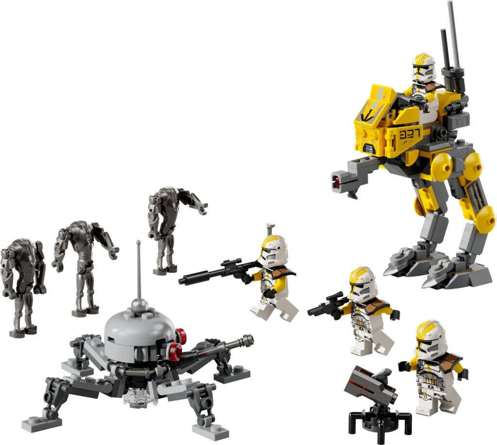 lego star wars 75431 327th star corps clone troopers battle pack (9)