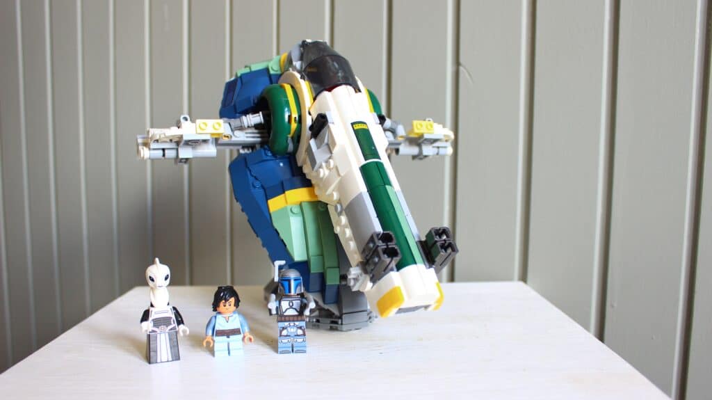 lego star wars 75433 jango fett's starship 10