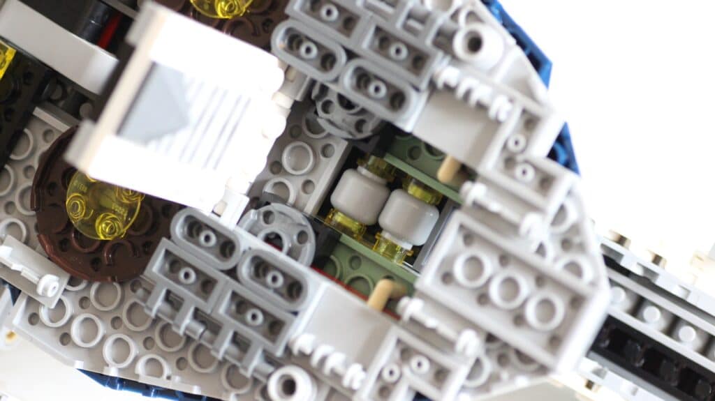 lego star wars 75433 jango fett's starship 12