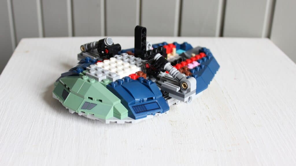 lego star wars 75433 jango fett's starship 16