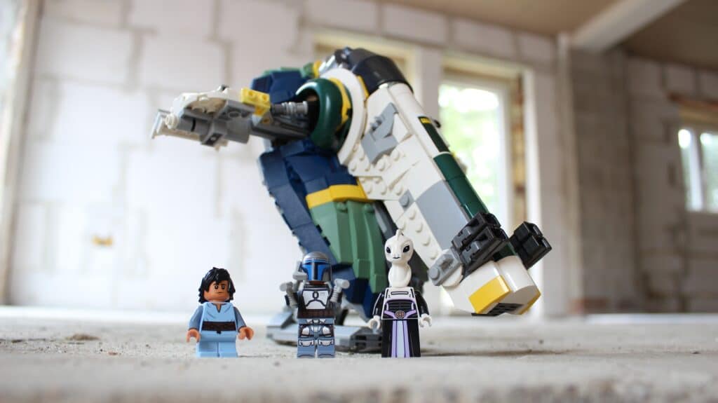 lego star wars 75433 jango fett's starship 21