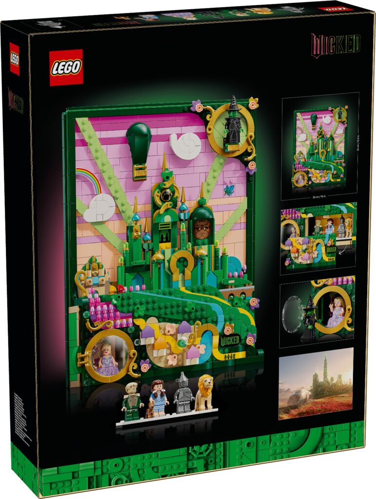 lego wicked 75685 emerald city wall art (6)