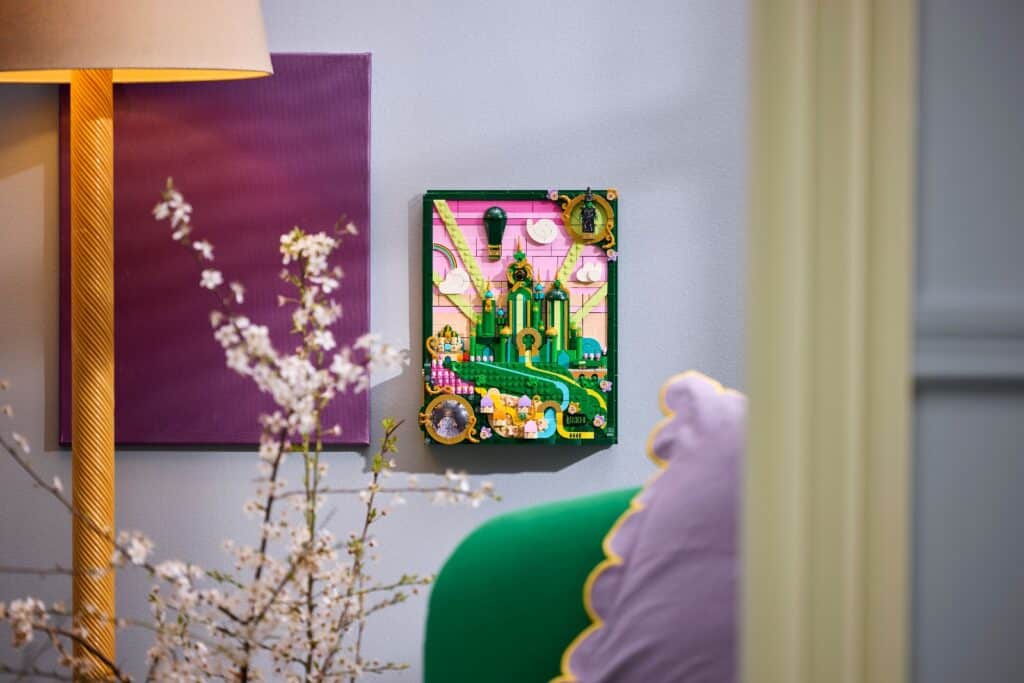 lego wicked 75685 emerald city wall art (7)