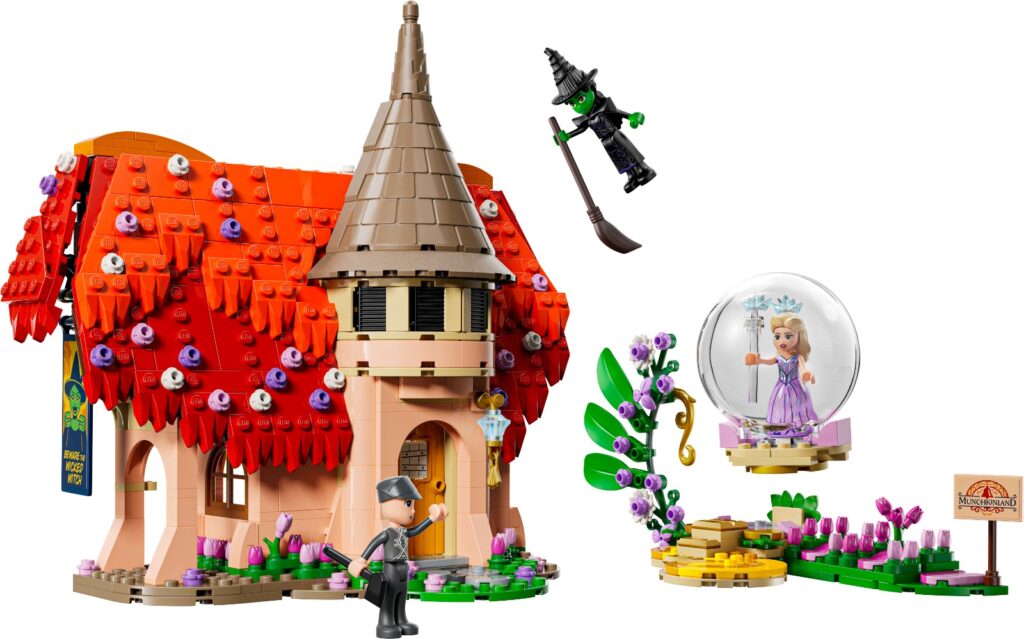 lego wicked 75690 glinda & elphaba visit munchkinland (9)