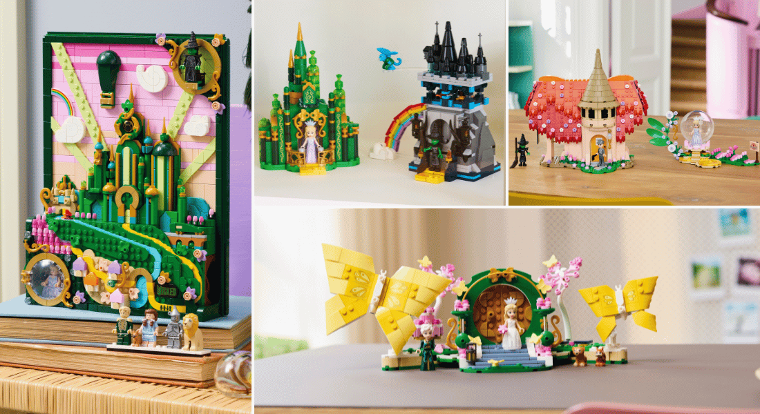 LEGO Wicked september 2025 sets onthuld