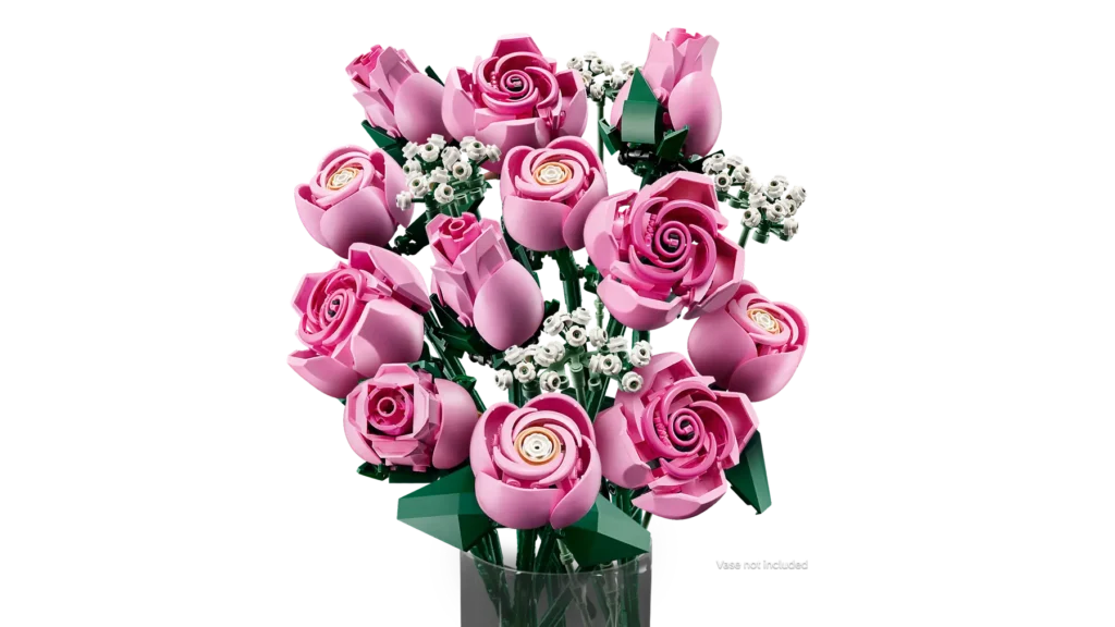 lego botanicals 10374 bouquet of pink roses (11)