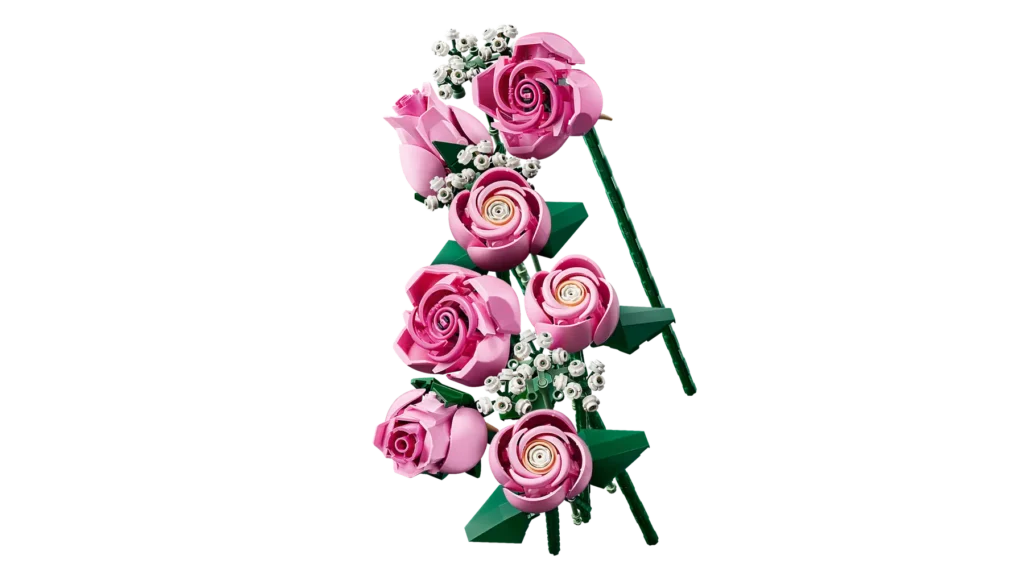 lego botanicals 10374 bouquet of pink roses (12)