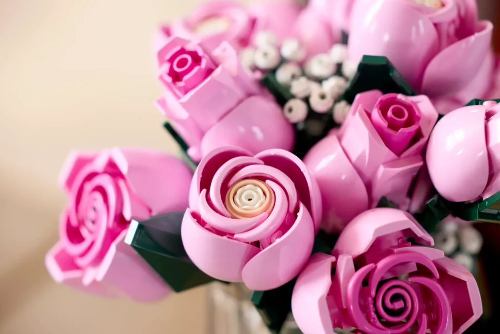 lego botanicals 10374 bouquet of pink roses (3)