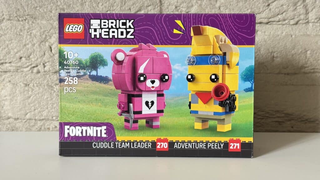 lego fortnite brickheadz 40760 adventure peely and cuddle team leader 1