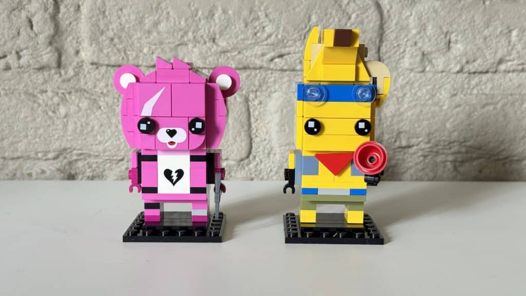 lego fortnite brickheadz 40760 adventure peely and cuddle team leader 2