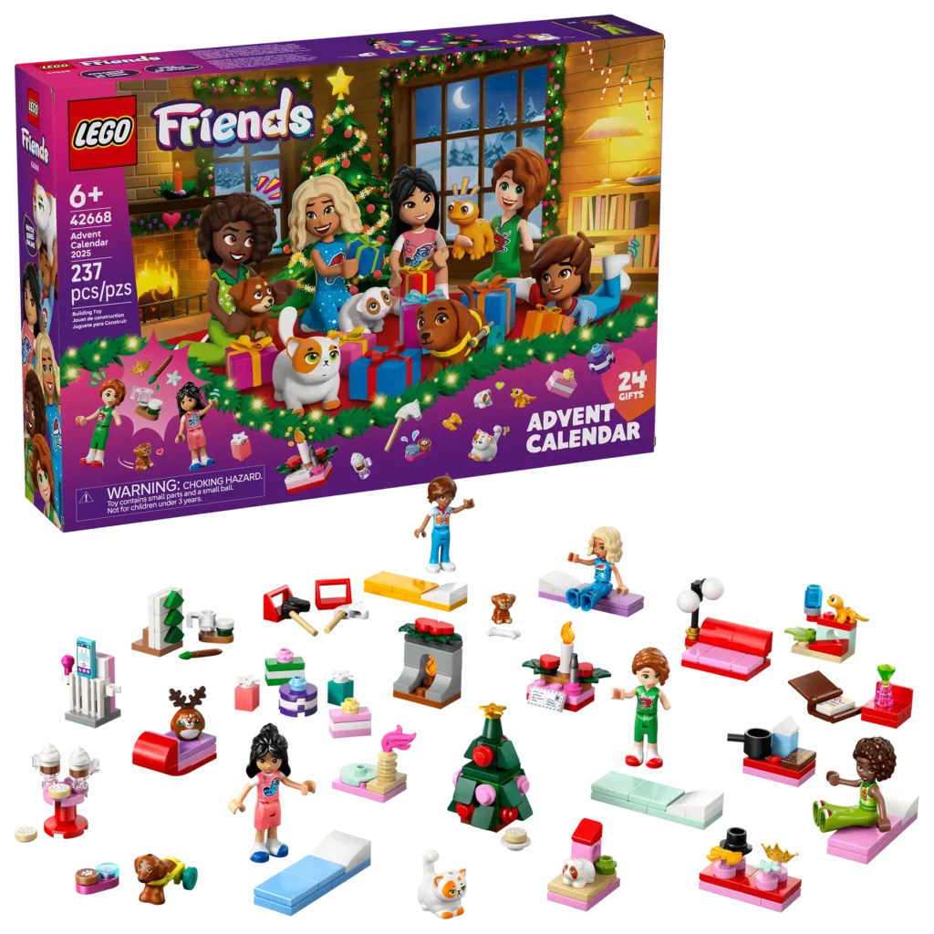 lego friends 42668 advent calendar 2025 (1)