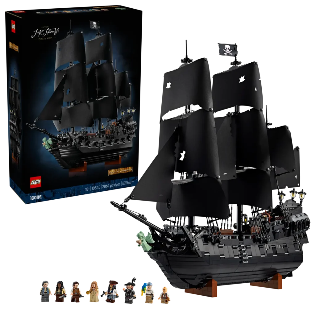 lego icons 10365 captain jack sparrow’s pirate ship (1)