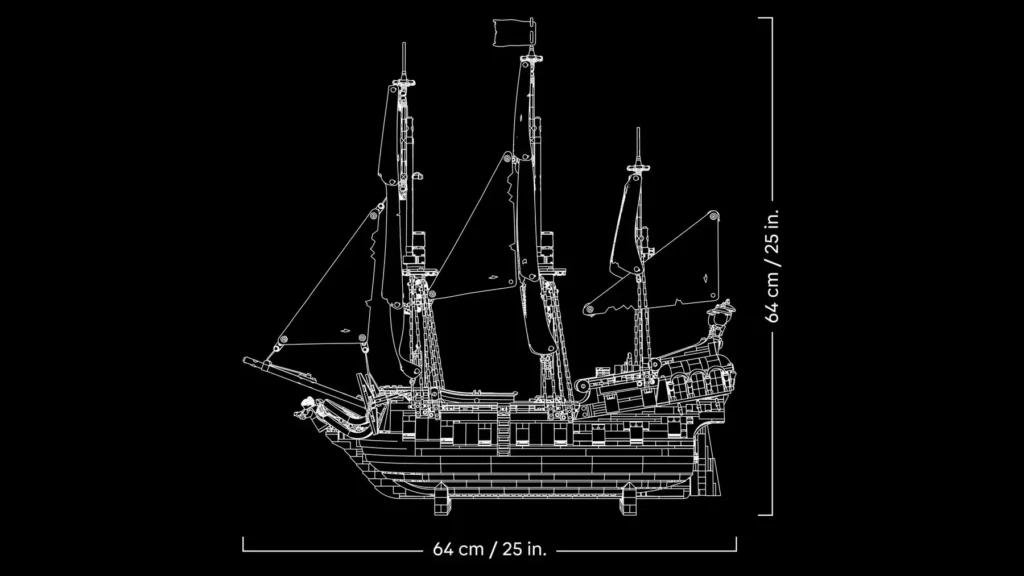 lego icons 10365 captain jack sparrow’s pirate ship (19)