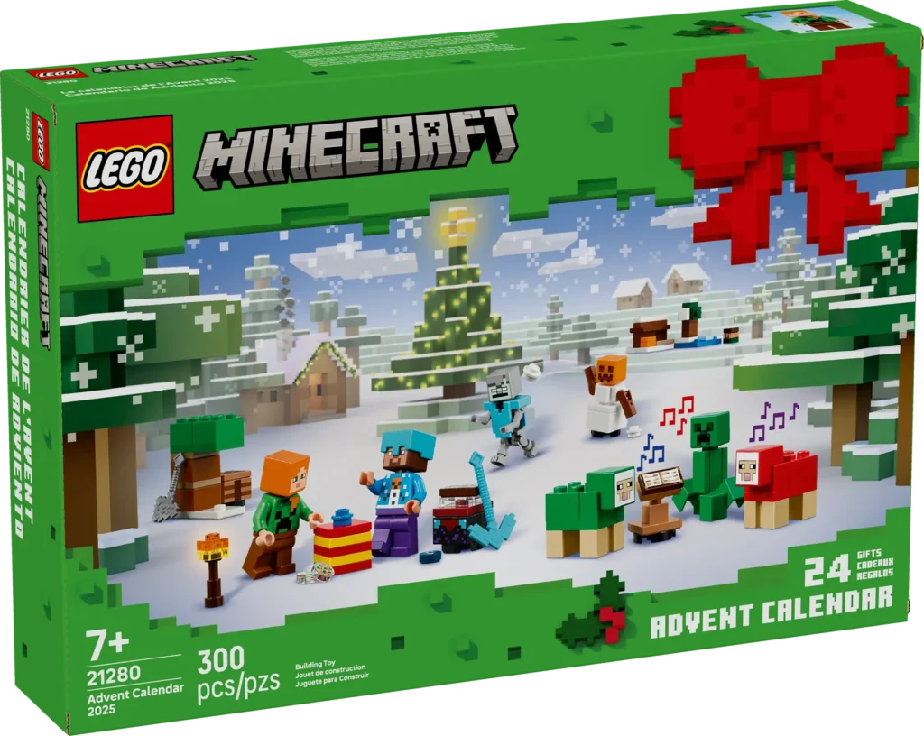 lego minecraft 21280 advent calendar 2025 (1)