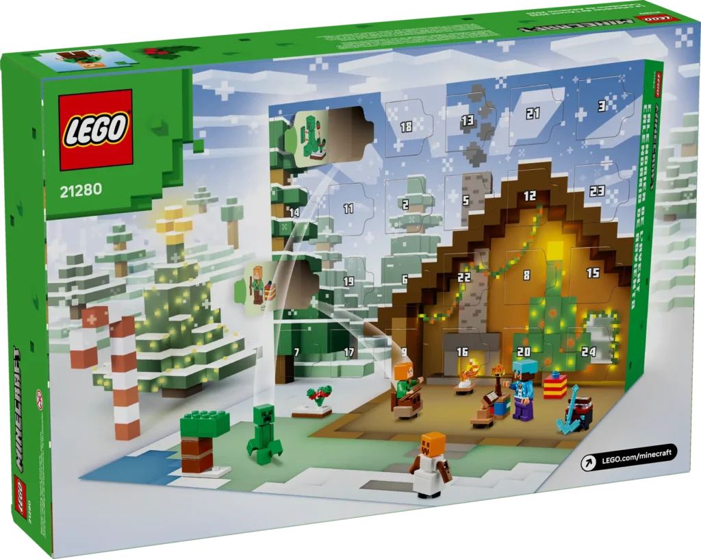lego minecraft 21280 advent calendar 2025 (2)
