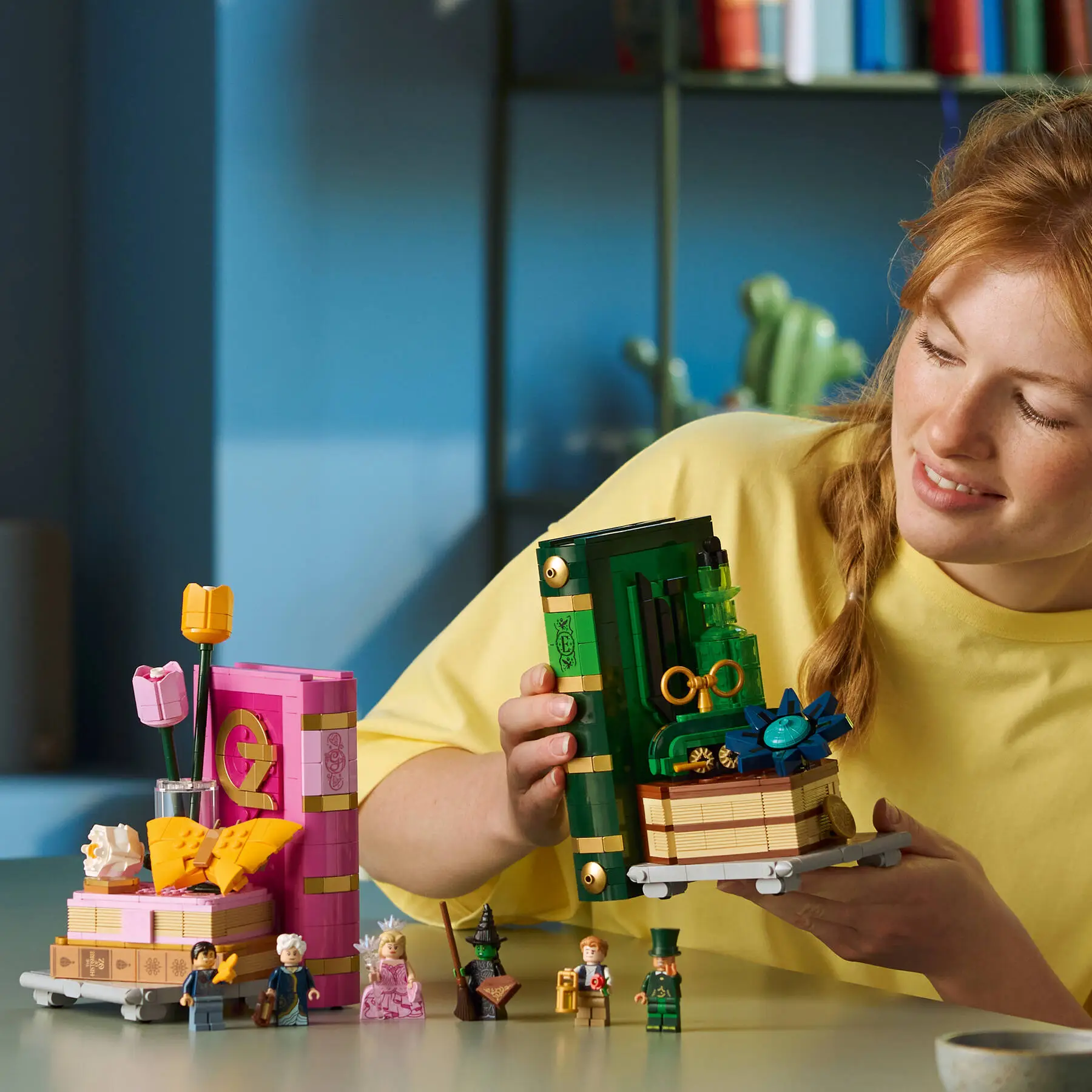 lego wicked 75691 glinda & elphaba bookends (5)
