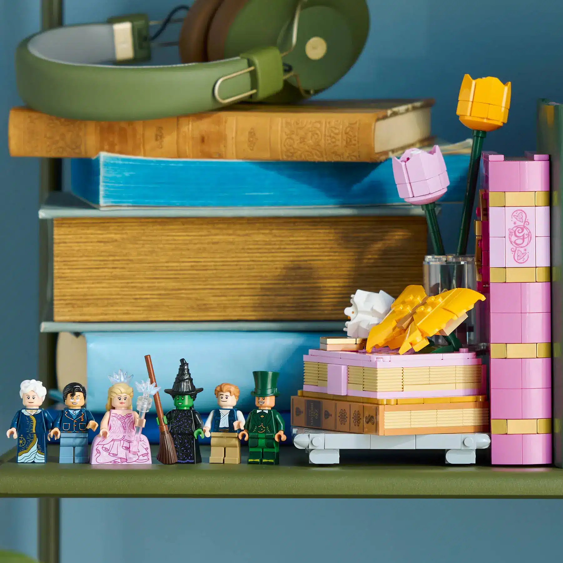 lego wicked 75691 glinda & elphaba bookends (6)