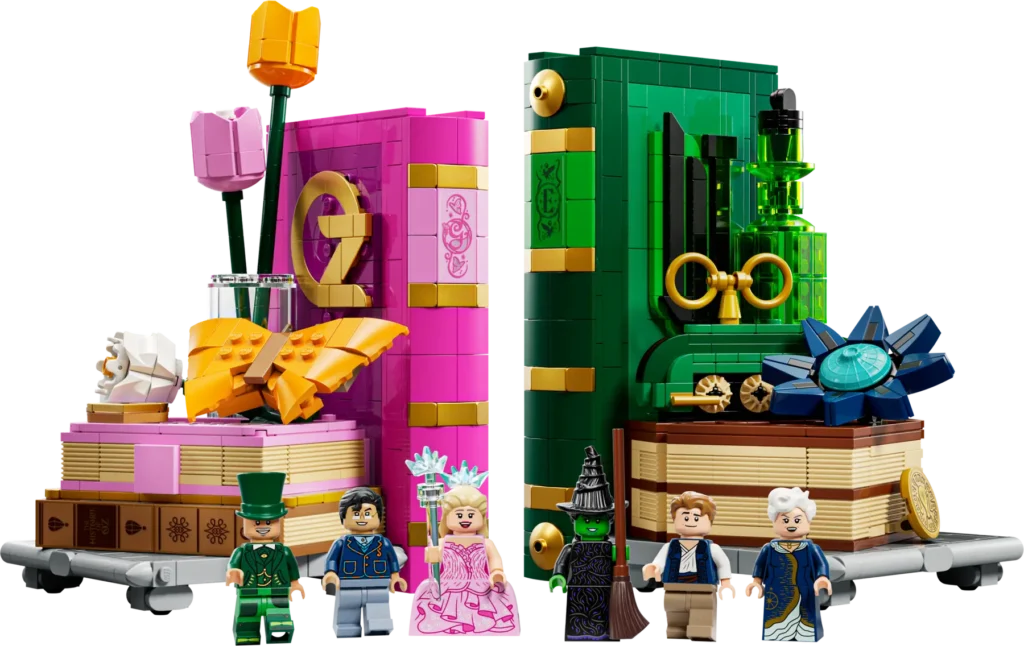 lego wicked 75691 glinda & elphaba bookends (7)