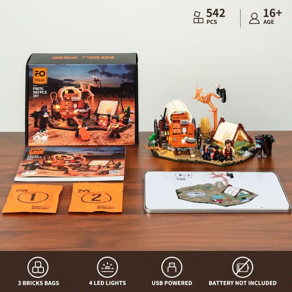 lumibricks f9076 cowboy camp (8)