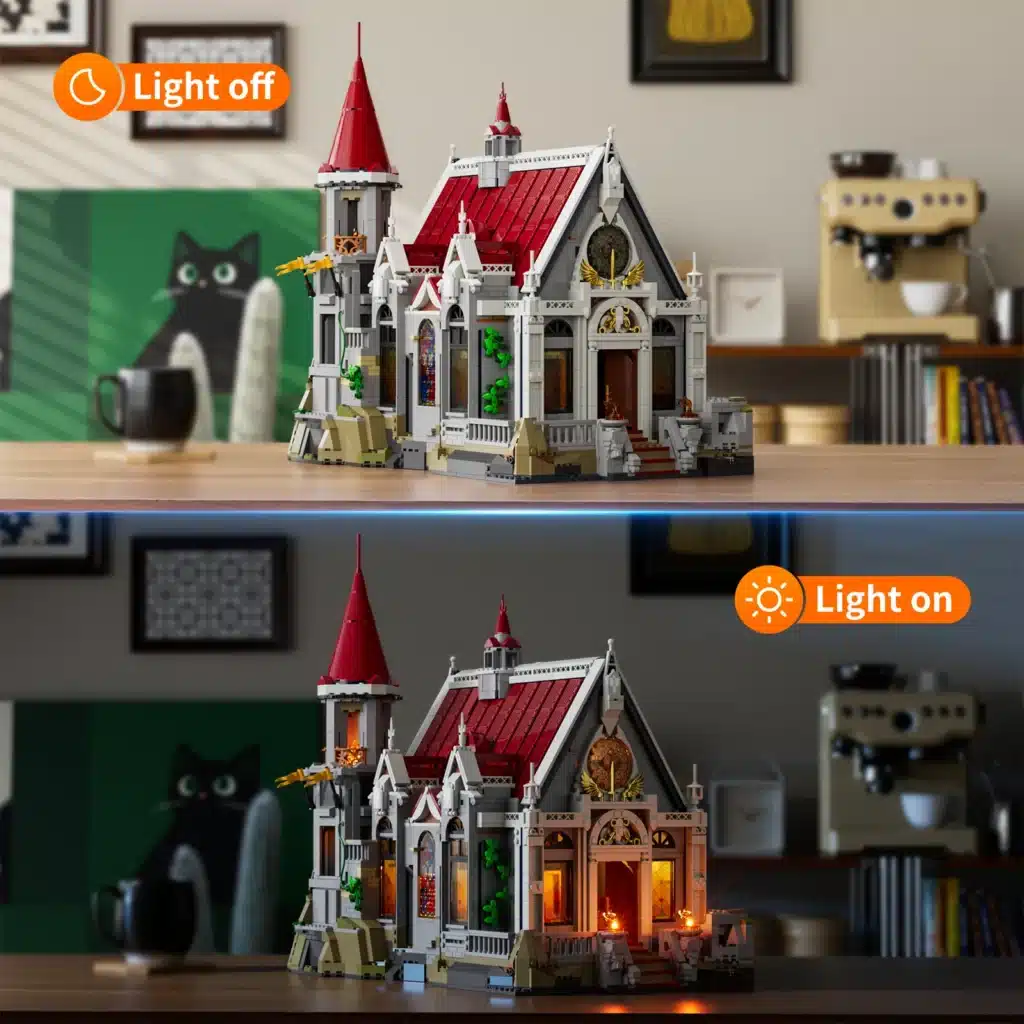lumibricks l9071 castle banquet hall (4)