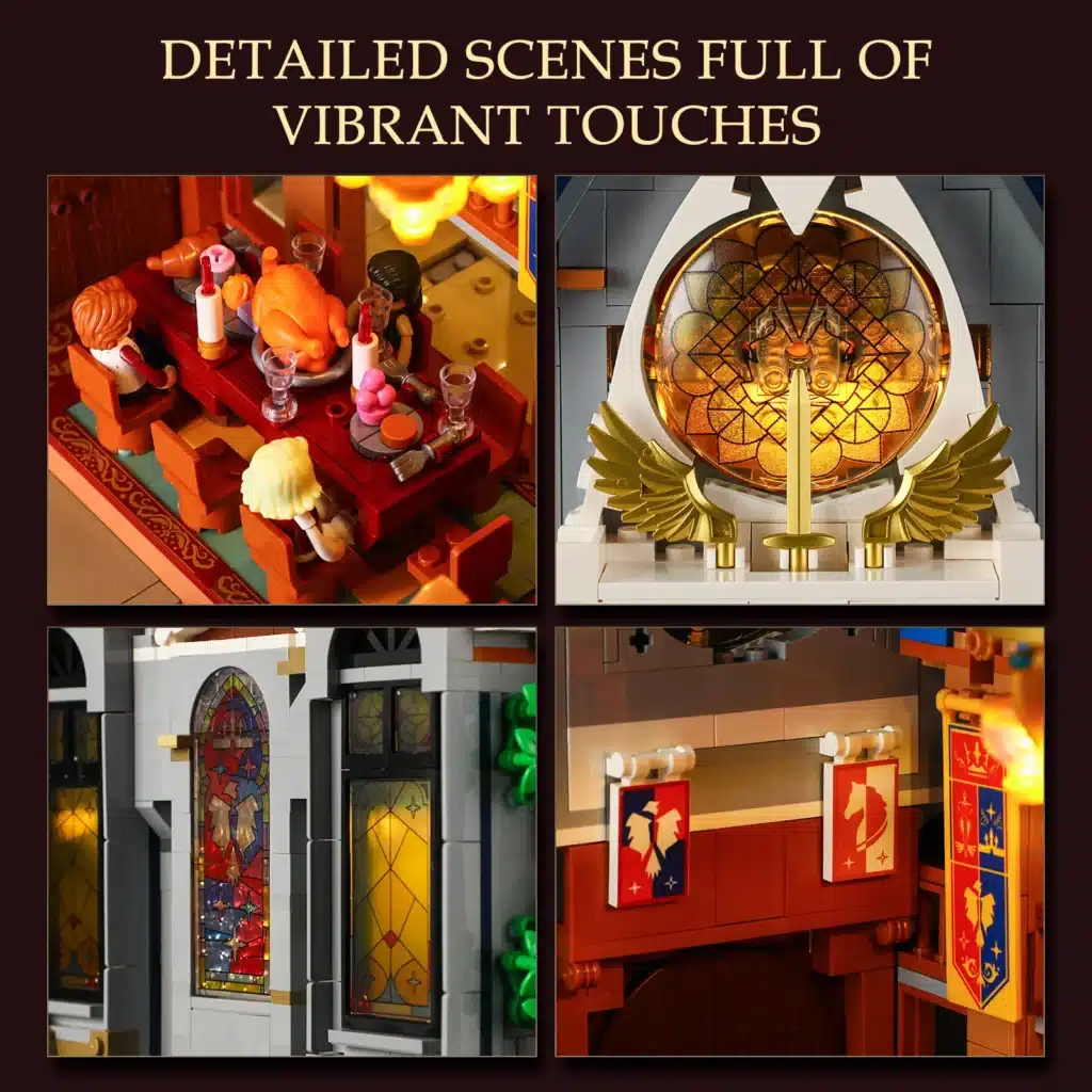 lumibricks l9071 castle banquet hall (6)