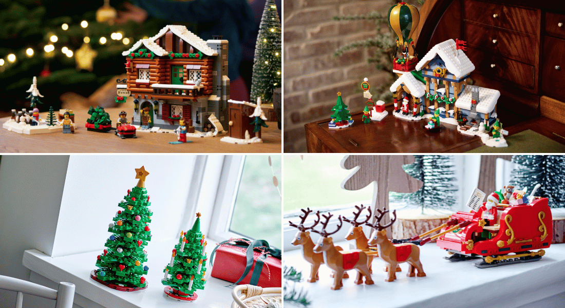 Deze LEGO kerstsets gaan in 2025 uit de handel
