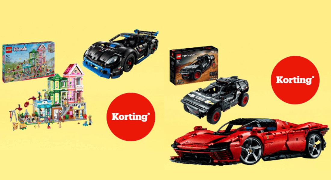Bol 7-daagse: korting op LEGO sets en LEGO voertuigen-sets