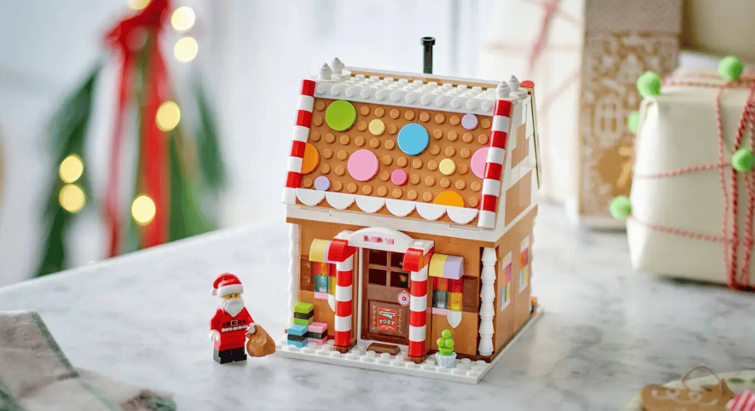 LEGO 40809 Festive Gingerbread House onthuld – vanaf oktober te koop