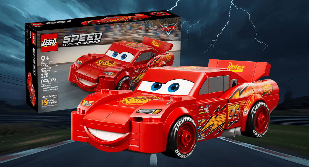 LEGO Speed Champions 77255 Lightning McQueen onthuld – Ka-Chow vanaf januari
