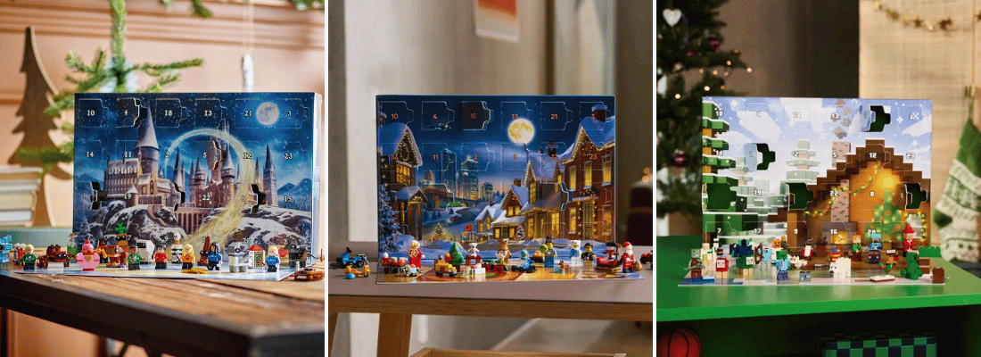lego advent calendars 2025