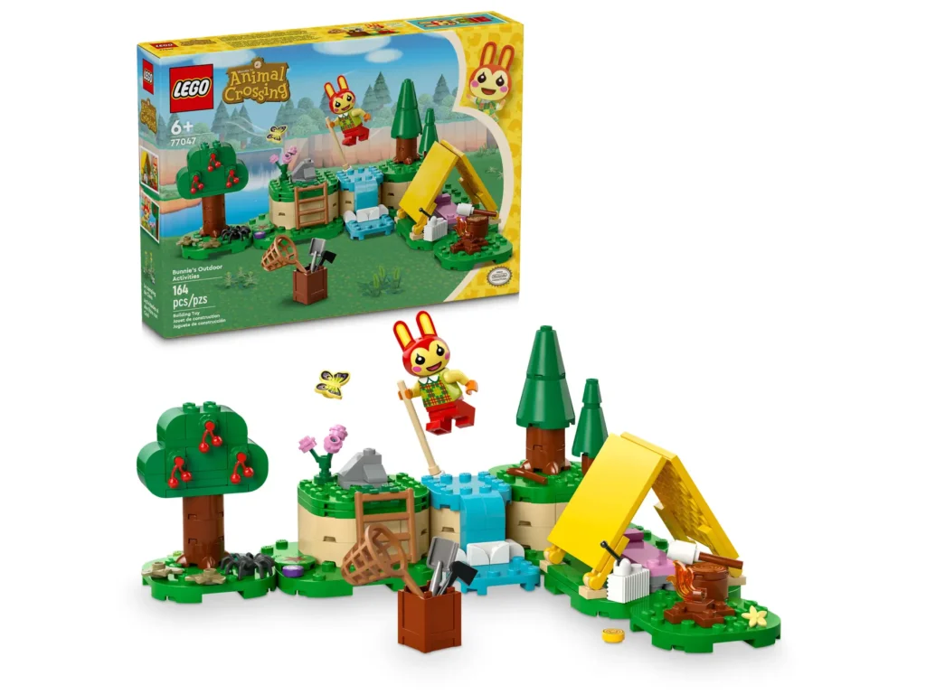 lego animal crossing 77047 bunnie's outdoor activities