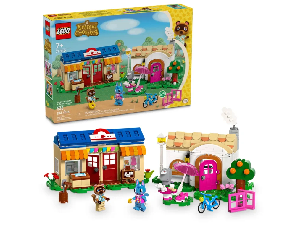 lego animal crossing 77050 nook's cranny & rosie's house