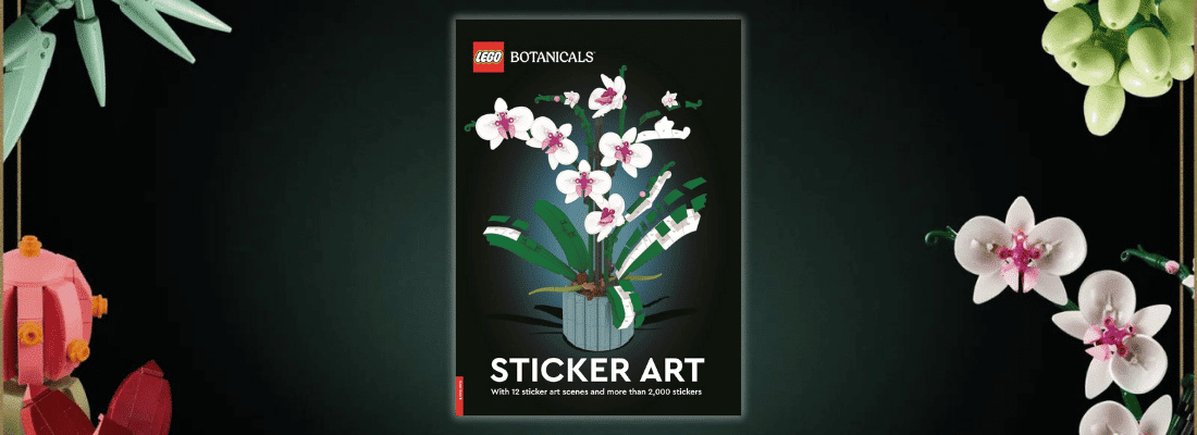 lego botancials sticker art