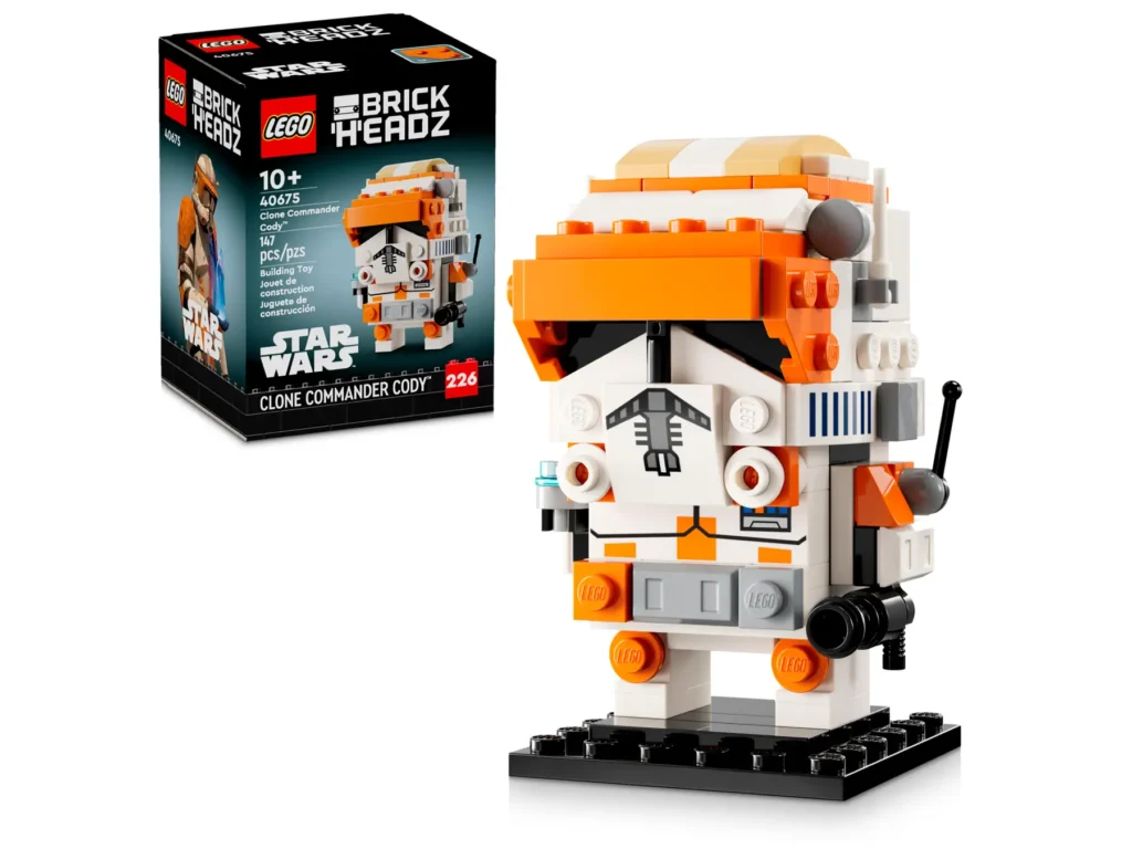 lego brickheadz 40675 clone commander cody