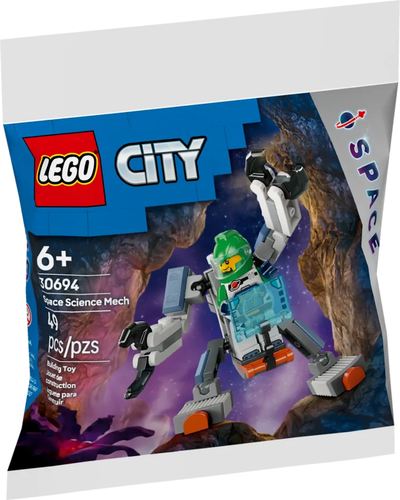 lego city 30694 space science mech