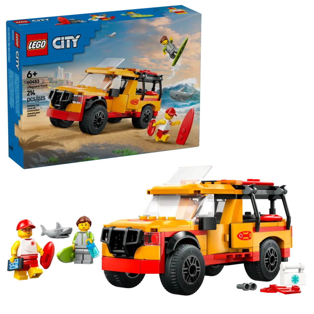lego city 60453 lifeguard truck