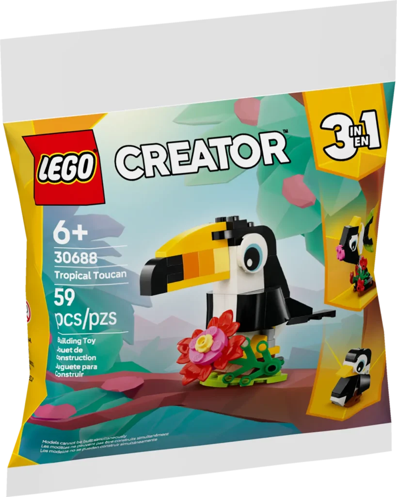 lego creator 30688 tropical toucan