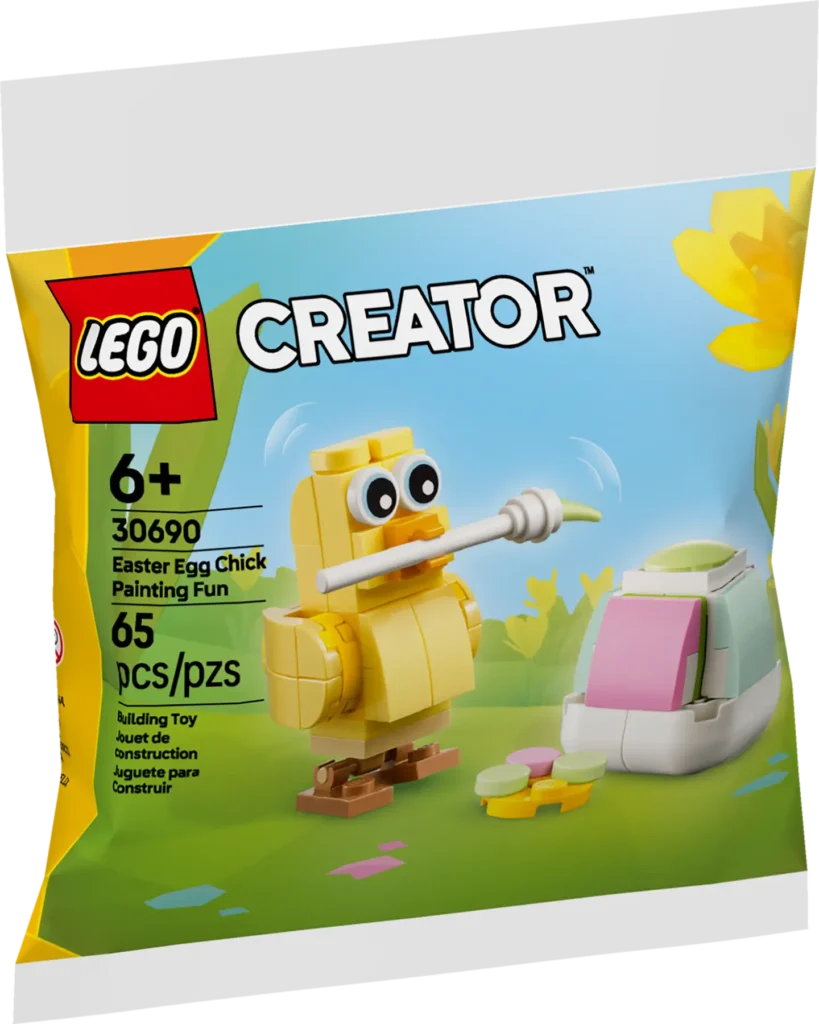 lego creator 30690 easter egg chick painting fun
