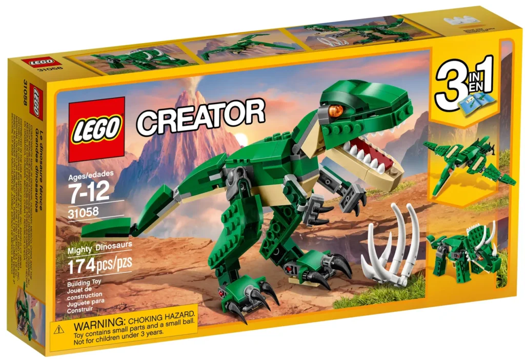 lego creator 31058 mighty dinosaurs