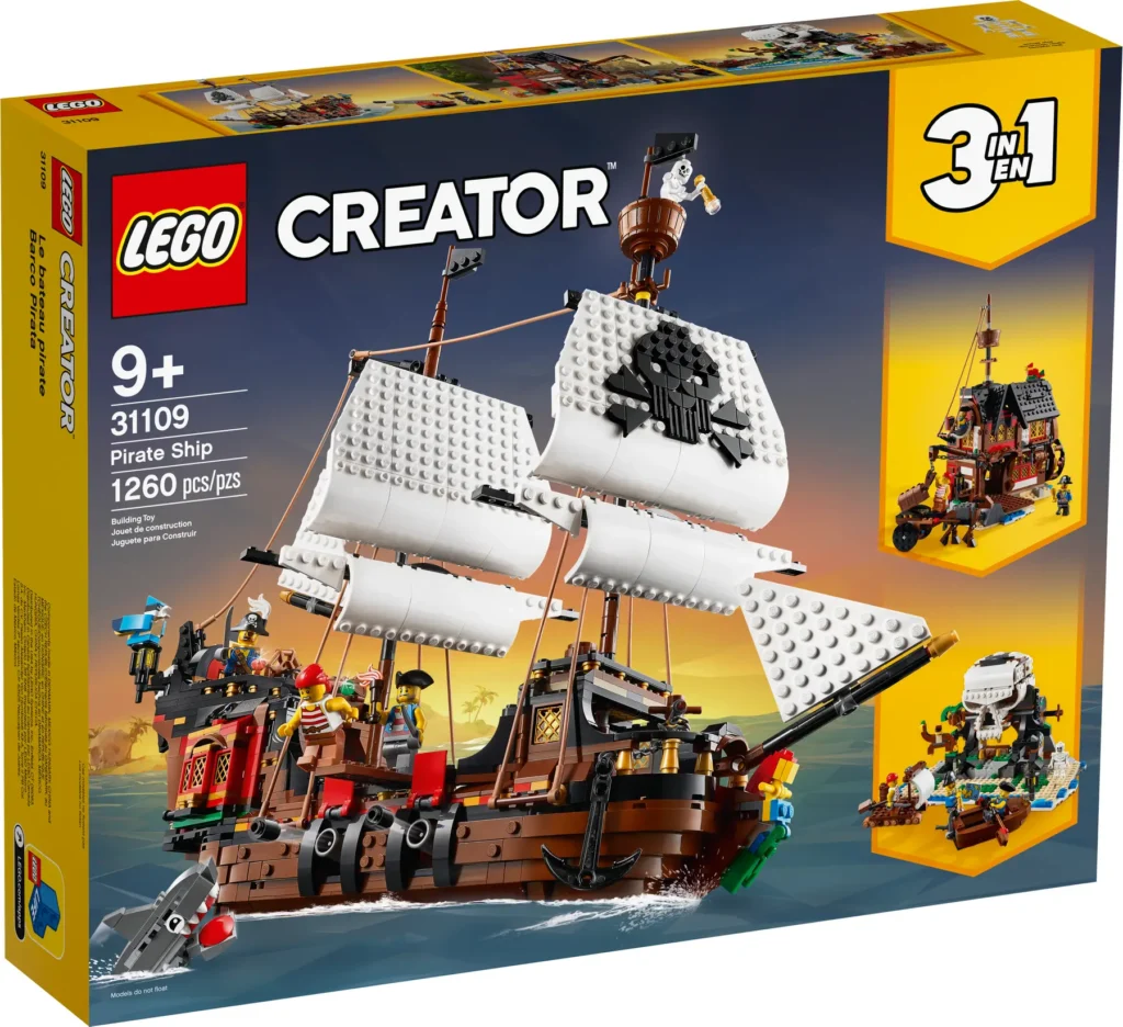 lego creator 31109 pirate ship